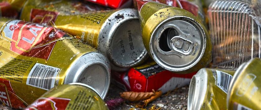 Las latas de bebidas, un material 100% reciclable